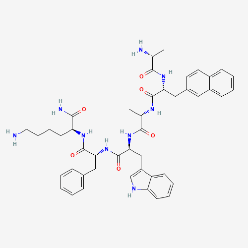 GHRP-2 molecular structure
